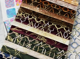 Chinese Fabric Supplies Holland Foil Velvet For Sofa Furniture