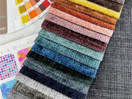 Chinese Hot Selling Upholstery Supplies Stripe Velvet For Sofa Furniture